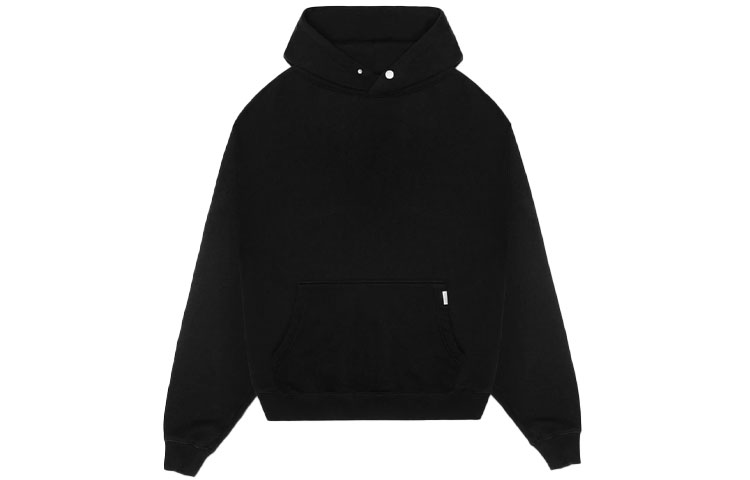 Order Represent SS21 Black Pullover Hoodie Sweatshirt M04095-01