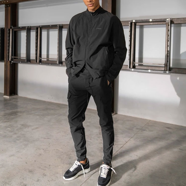 Lookbook Represent SS21 Black Solid Casual Zip-Up Jacket M01088-01