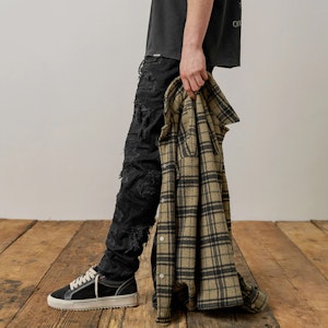 REPRESENT SS21 棕色格子长袖衬衫 棕色 M06056-65 Shop REPRESENT SS21 棕色格子长袖衬衫 棕色 M06056-65