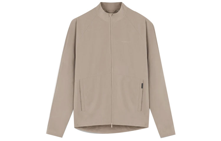 Represent SS21 Casual Zip-Up Stand Collar Jacket - Taupe Gray M01088-38