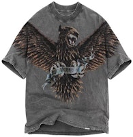 REPRESENT SS21 Eagle Vintage Washed Tee - Dark Gray M05085-20 REPRESENT SS21 Eagle Vintage Washed Tee - Dark Gray M05085-20