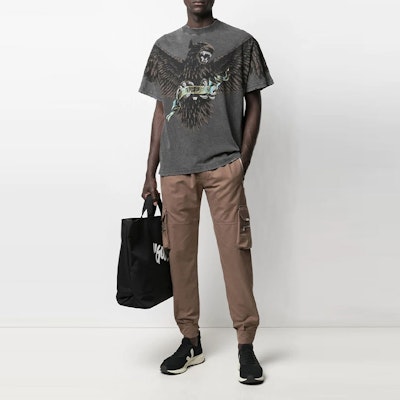 REPRESENT SS21 Eagle Vintage Washed Tee - Dark Gray M05085-20 Lookbook REPRESENT SS21 Eagle Vintage Washed Tee - Dark Gray M05085-20