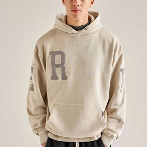 REPRESENT SS21 フロックロゴ パーカー 長袖 オフホワイト. M04118-02 Lookbook REPRESENT SS21 フロックロゴ パーカー 長袖 オフホワイト. M04118-02