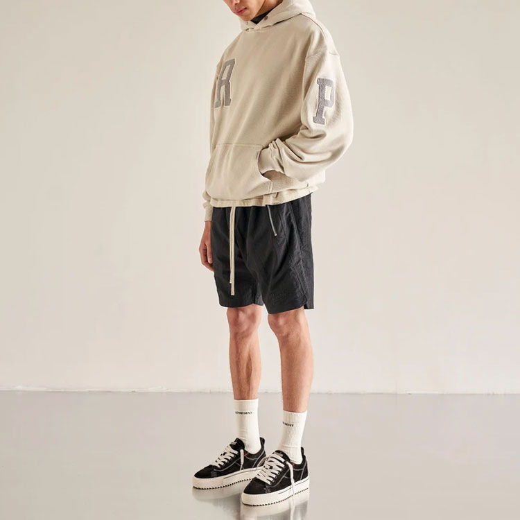 Purchase REPRESENT SS21 フロックロゴ パーカー 長袖 オフホワイト. M04118-02