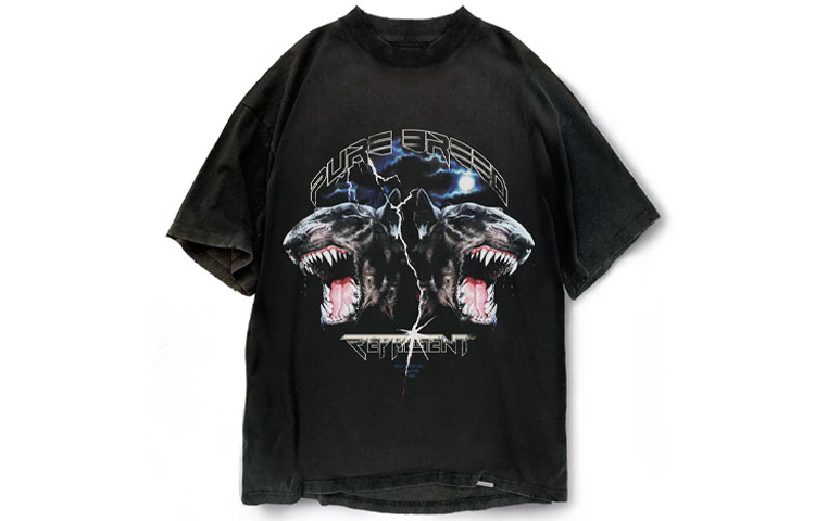 REPRESENT SS21 Graphic Printed Crewneck Tee -  Casual Short Sleeve M05069-03