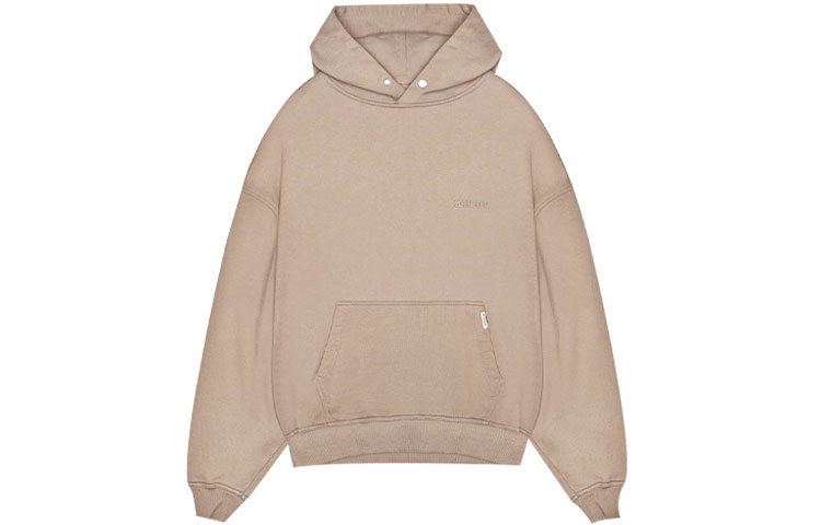 Represent SS21 Logo Hoodie Gray Beige Men’s Pullover M04104-38