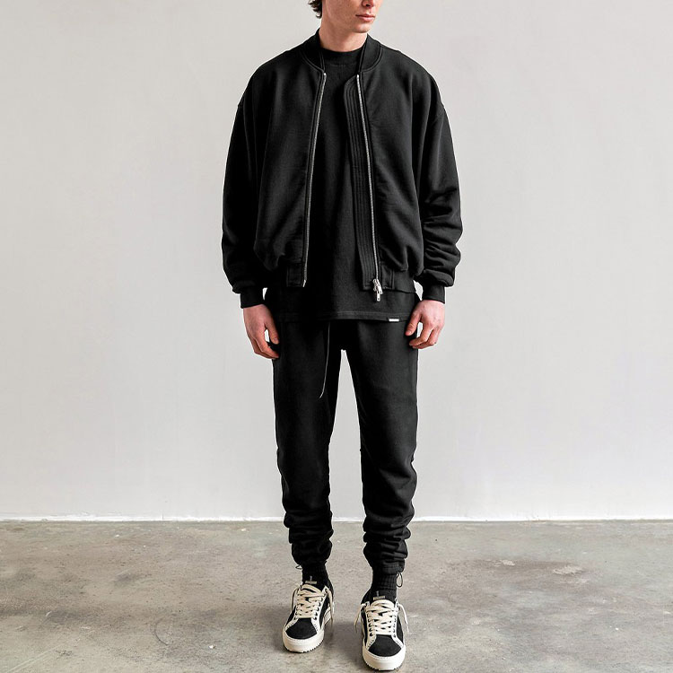 Lookbook REPRESENT SS21 Logo Zip-Up Jacket Black M04081-01
