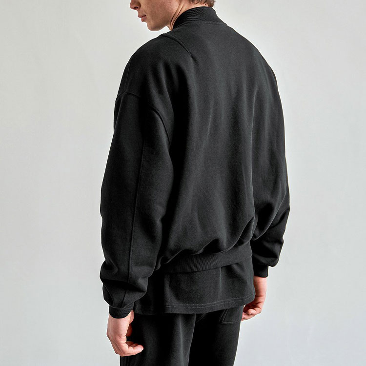 Shop REPRESENT SS21 Logo Zip-Up Jacket Black M04081-01