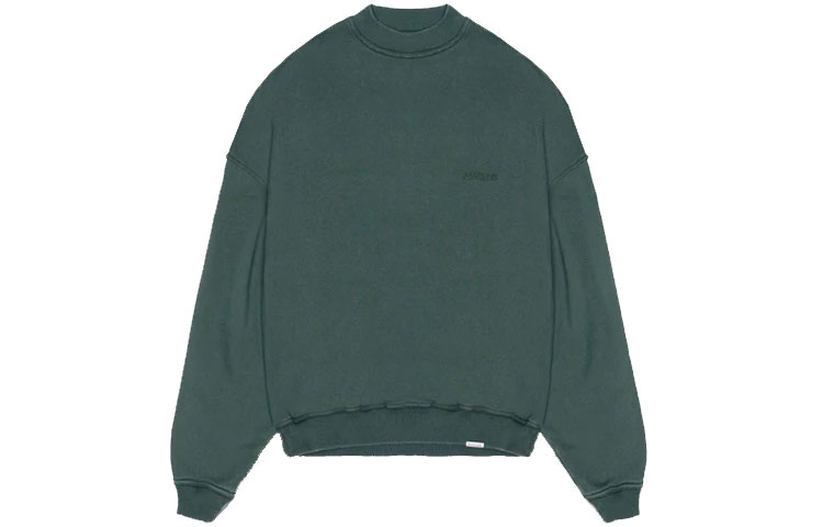 Represent SS21 Oversized Casual Crewneck Pullover Sweatshirt Green M04106-62