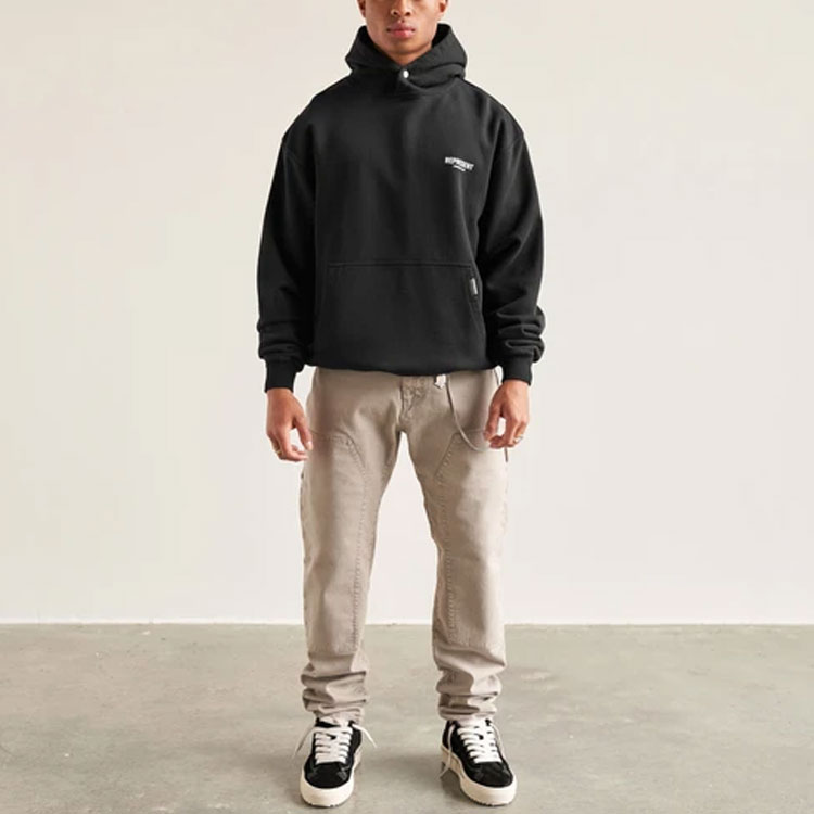 Shop Represent SS21 Owners Club 字母Logo連帽長袖上衣 黑色 M04153-01