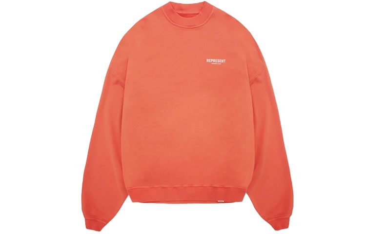 Represent SS21 Owners Club Logo Hoodie Orange M04159-129