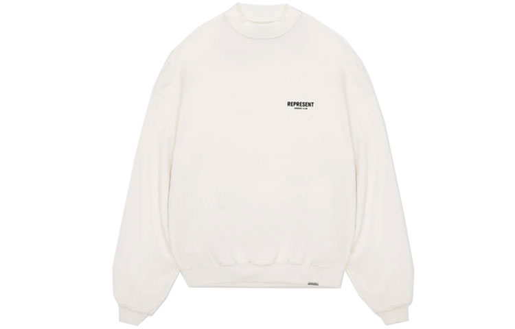 Represent SS21 Owners Club Logo Hoodie White M04159-72