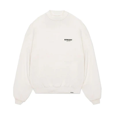 Represent SS21 Owners Club Logo Hoodie White M04159-72