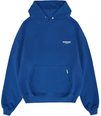 REPRESENT SS21 OwnersClub Logo Hoodie Blue Long Sleeve. M04153-109 Order REPRESENT SS21 OwnersClub Logo Hoodie Blue Long Sleeve. M04153-109