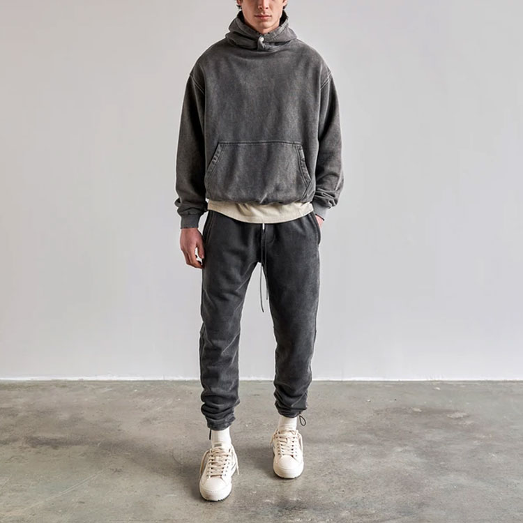 Lookbook REPRESENT SS21 プルオーバーパーカー 長袖 ダークグレー. M04095-20