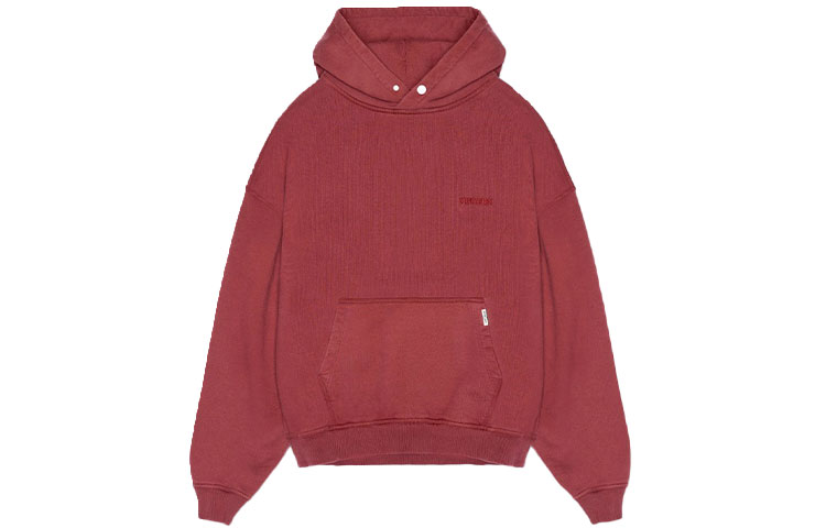 Represent SS21 Red Logo Lettering Hoodie for Men M04104-06