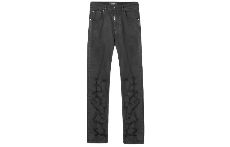 REPRESENT SS21 Relaxed Straight Black Jeans M07064-52