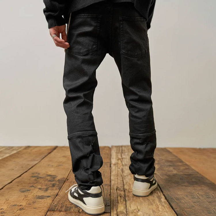 Purchase REPRESENT SS21 寬鬆直筒黑色牛仔褲 M07064-52