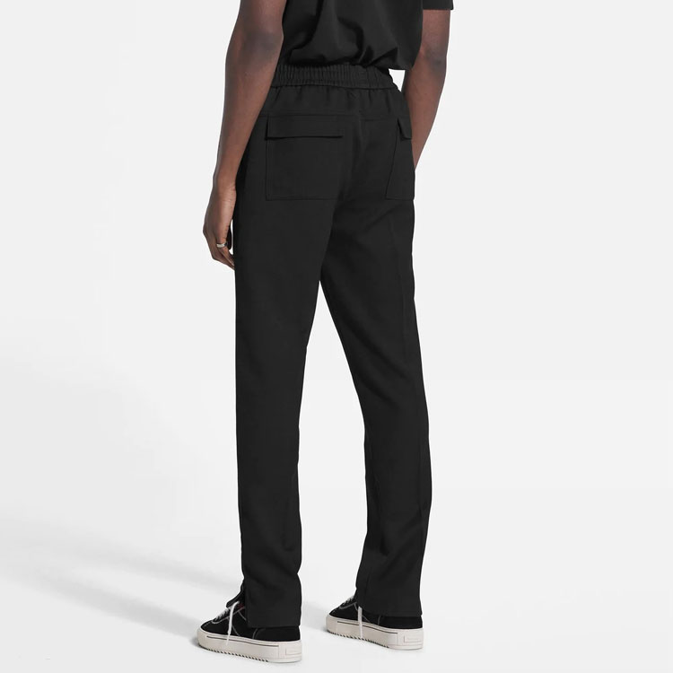 Purchase REPRESENT SS22 ブラック ストレートフィット スリットヘム カジュアルパンツ. M08143-01