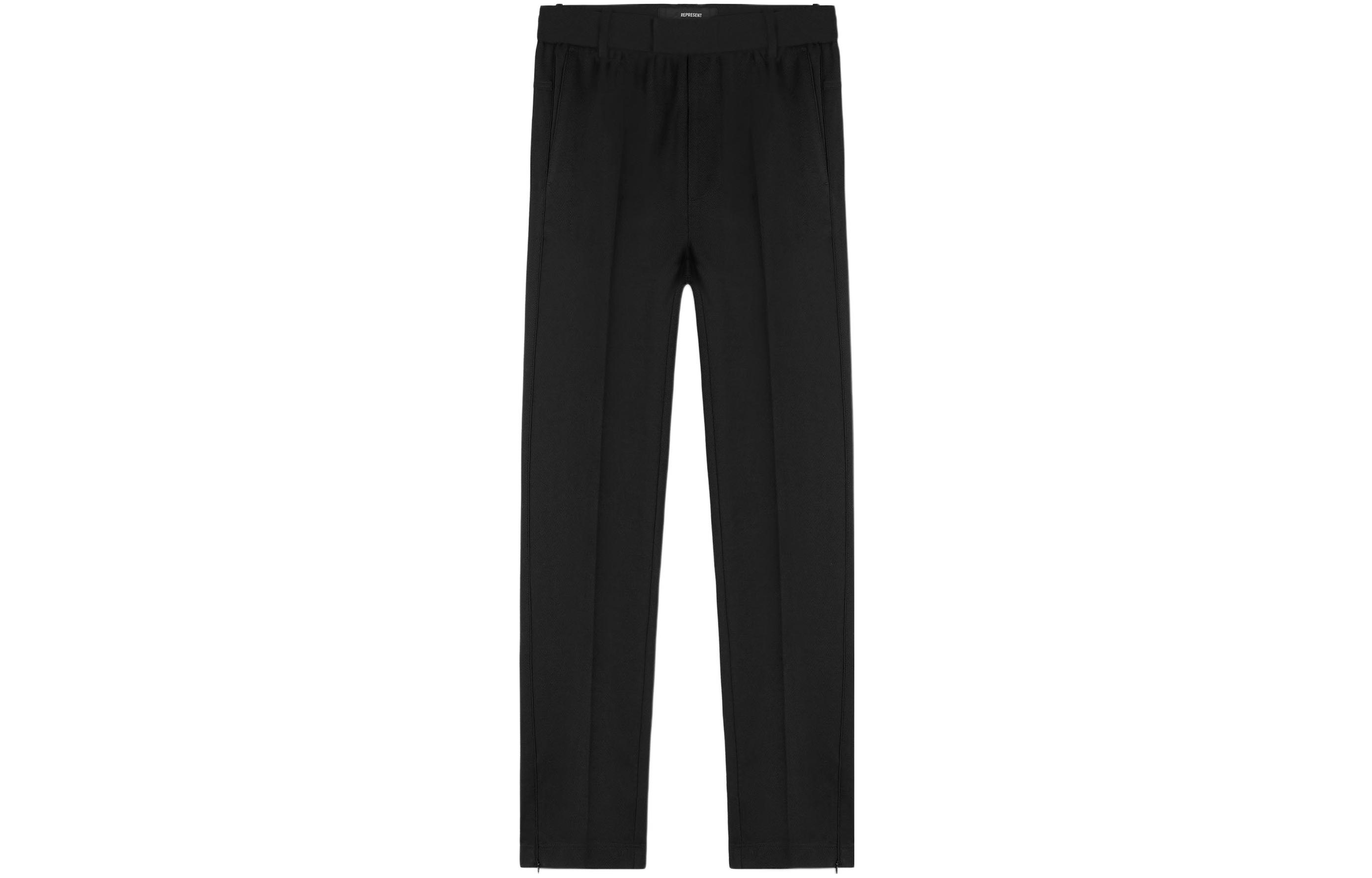 REPRESENT SS22  Loose Fit Casual Pants Black - Fall Collection. M08159-01