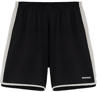 REPRESENT SS22 宽松版黑色对比边弹力腰短裤 M09033-01 Buy REPRESENT SS22 宽松版黑色对比边弹力腰短裤 M09033-01