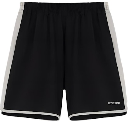 REPRESENT SS22 Relaxed Fit Black Contrast Trim Elastic Waist Shorts M09033-01 Buy REPRESENT SS22 Relaxed Fit Black Contrast Trim Elastic Waist Shorts M09033-01