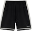 Buy REPRESENT SS22 Relaxed Fit Black Contrast Trim Elastic Waist Shorts M09033-01