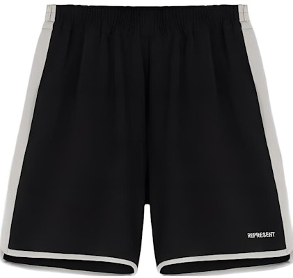 REPRESENT SS22 Relaxed Fit Black Contrast Trim Elastic Waist Shorts M09033-01 Order REPRESENT SS22 Relaxed Fit Black Contrast Trim Elastic Waist Shorts M09033-01