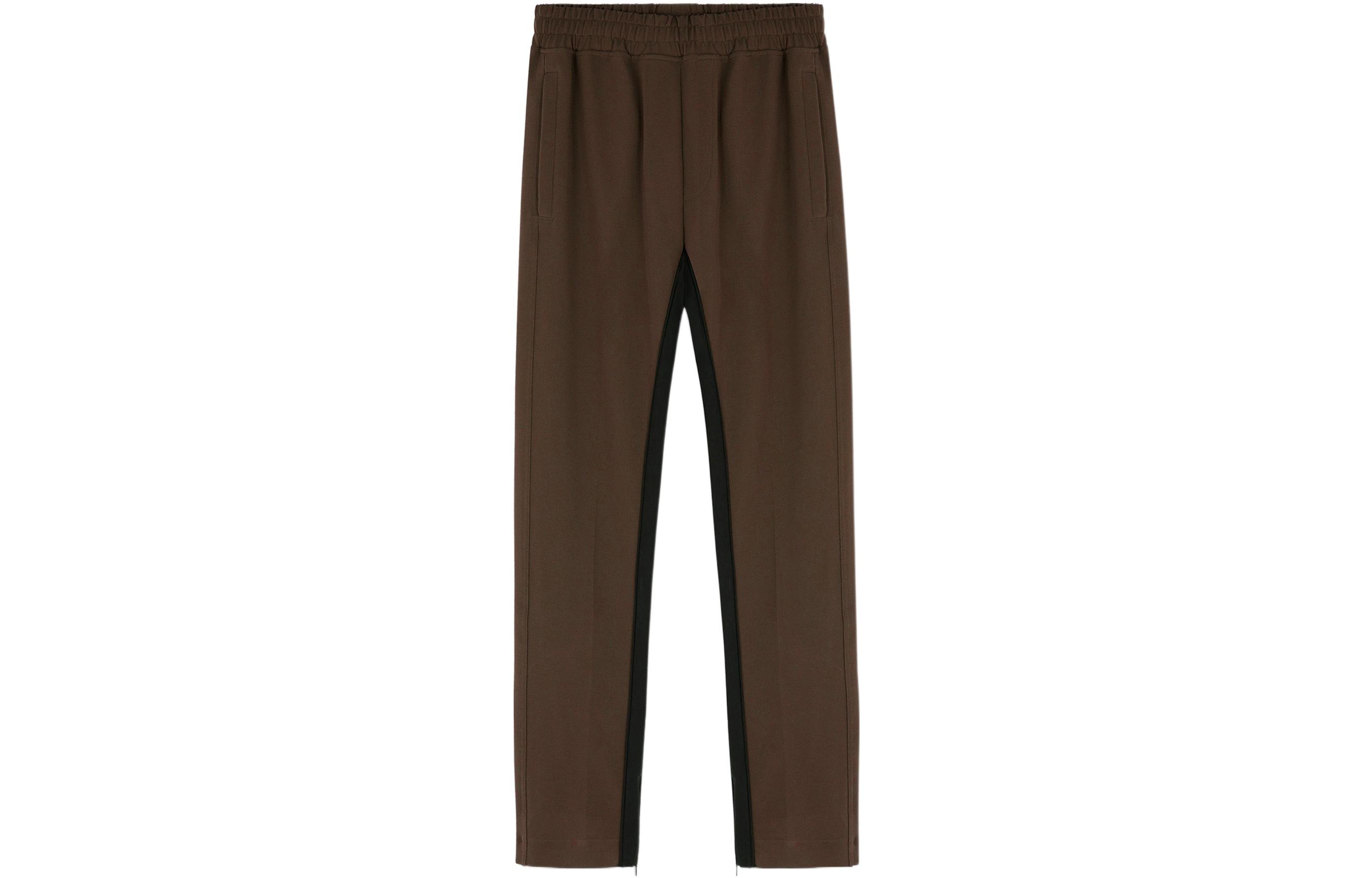 Order REPRESENT SS22 Seluar Slim Fit Straight Athletic Coklat Koleksi Musim Luruh. M08152-04