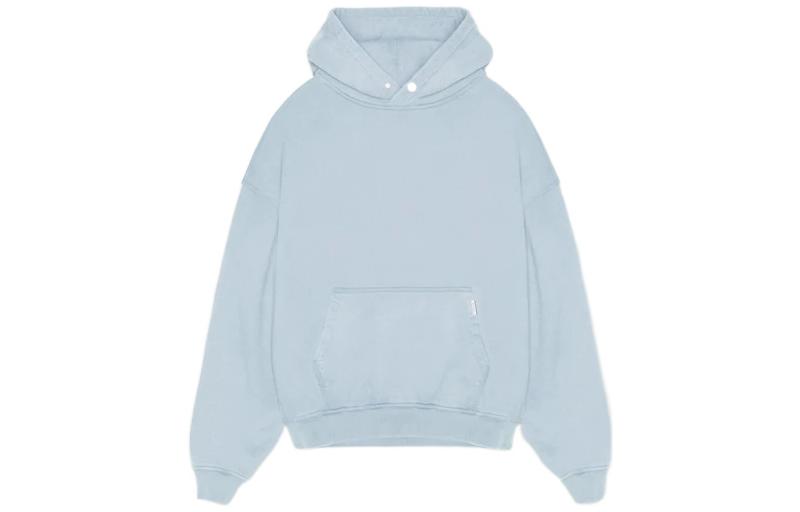 Represent SS22 Blue Casual Solid Color Hoodie M04199-143