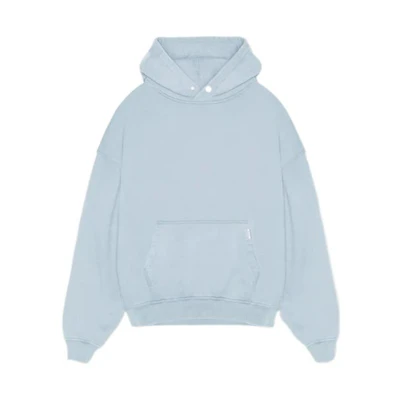 Represent SS22 Blue Casual Solid Color Hoodie M04199-143