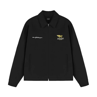 Represent SS22 Embroidered Jacket Black M01141-01