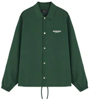 Represent SS22 Letter Print Collared Jacket Green M01156-62 Represent SS22 Letter Print Collared Jacket Green M01156-62