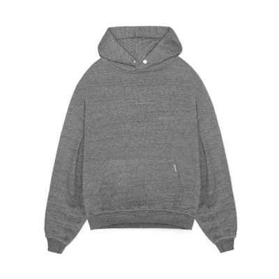 Represent SS22 Loose Fit Solid Color Hoodie - Gray M04199-111