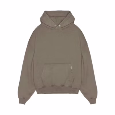 Represent SS22 Loose Fit Solid Color Hoodie in Grass Green M04199-91