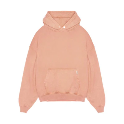 Represent SS22 Oversized Solid Hoodie Peach Pink M04199-157
