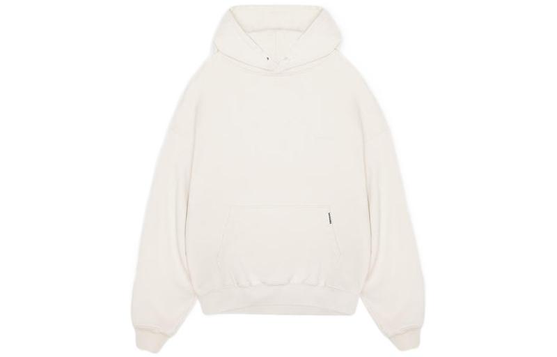 Represent SS22 Oversized Solid Long Sleeve Hoodie Beige M04199-72