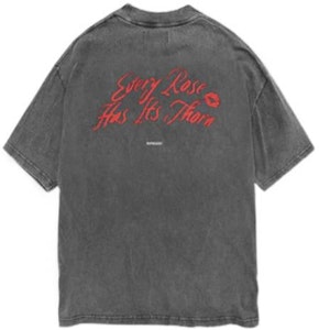 REPRESENT SS22 复古字母印花灰色短袖T恤 M05125-20 Lookbook REPRESENT SS22 复古字母印花灰色短袖T恤 M05125-20