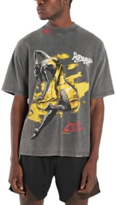 REPRESENT SS22 复古字母印花灰色短袖T恤 M05125-20 Shop REPRESENT SS22 复古字母印花灰色短袖T恤 M05125-20