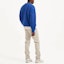 Shop REPRESENT SS22 Sweater Crewneck Biru Lelaki Mohair Warna Solid M02069-109