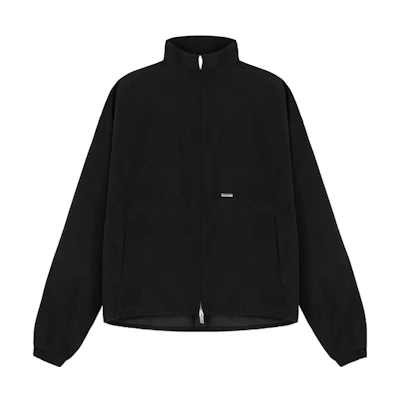 Represent SS22 Solid Color Stand Collar Jacket Black M01159-01