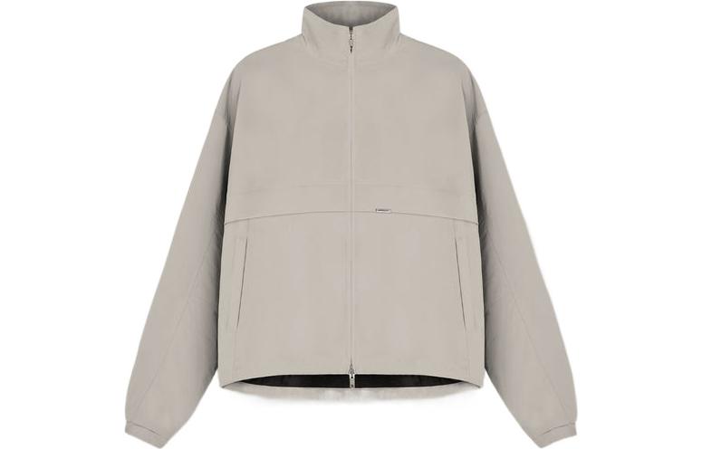 Represent SS22 Solid Color Stand Collar Jacket Men’s Off-White M01159-110