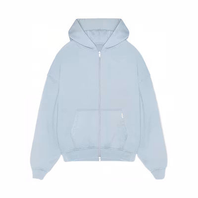 Represent SS22 Solid Color Zip Hoodie Jacket Blue M04201-143