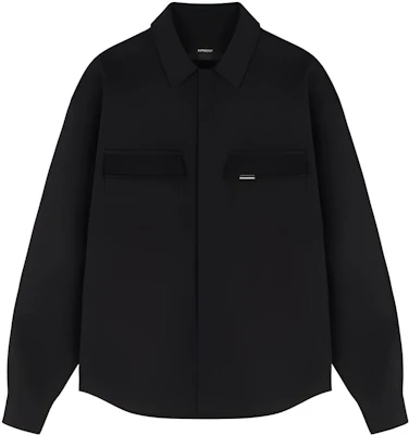 Represent SS22 Solid Single-Breasted Black Jacket M06070-01 Buy Represent SS22 Solid Single-Breasted Black Jacket M06070-01