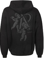 REPRESENT SS23 Hoodie Hitam dengan Logo dan Cetakan Grafis. MH4022-01 Lookbook REPRESENT SS23 Hoodie Hitam dengan Logo dan Cetakan Grafis. MH4022-01