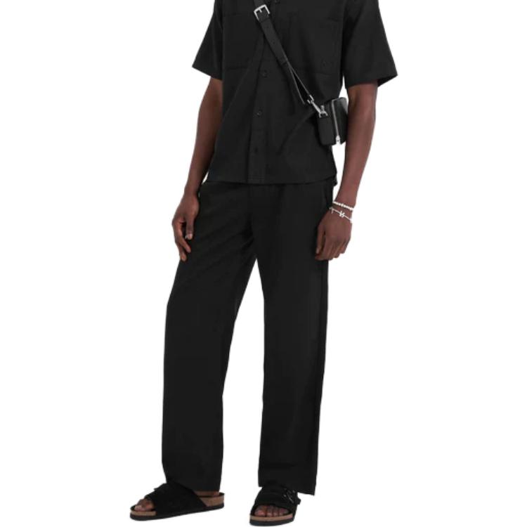 Purchase REPRESENT SS23 黑色休閒直筒長褲 MC5004-01