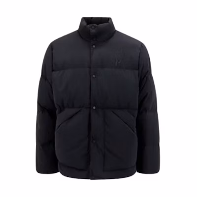 REPRESENT SS23 Black Stand Collar Single-Breasted Jacket MP1002-01