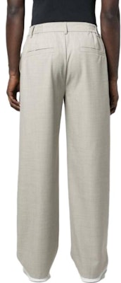 REPRESENT SS23 Grey Pleated Wide-Leg Casual Pants Simple Design M08218-05 Shop REPRESENT SS23 Grey Pleated Wide-Leg Casual Pants Simple Design M08218-05