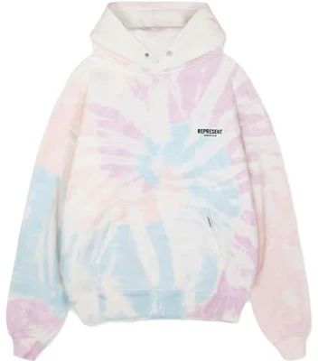 Represent SS23 Colorblock Logo Print Drawstring Hoodie Multicolor - Men’s MH4004-454 Buy Represent SS23 Colorblock Logo Print Drawstring Hoodie Multicolor - Men’s MH4004-454