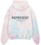 Lookbook Represent SS23 Colorblock Logo Print Drawstring Hoodie Multicolor - Men’s MH4004-454